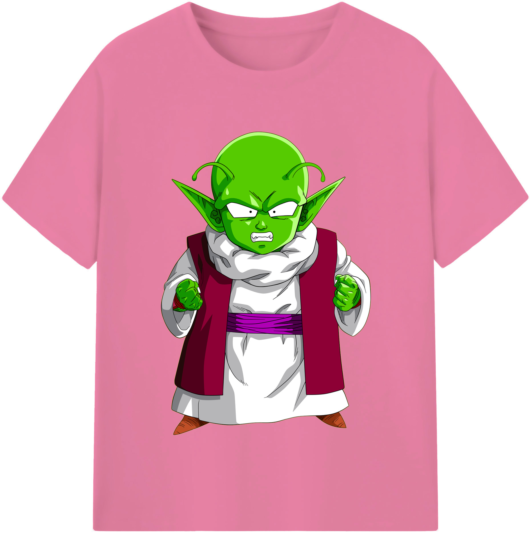 （画像用） ドラゴンボール ピッコロ DRAGON BALL Piccolo 綿100％半袖Tシャツ（フロントプリント）